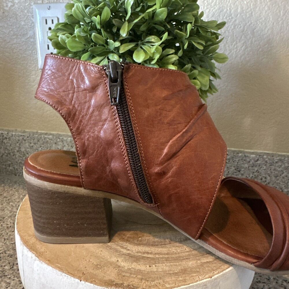 ❌SOLD Mix Mooz Sandal Scoot Leather SlingbackSize EU40/US 9 Classy Comfy Padded - Picture 9 of 9